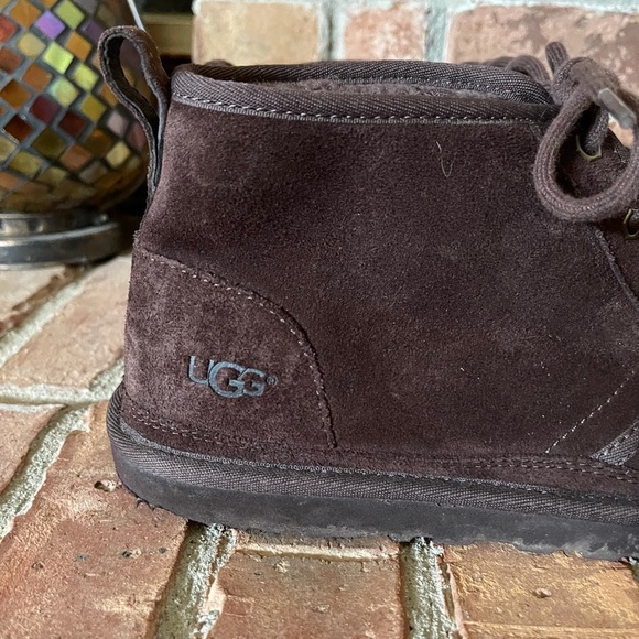 UGG Neumel Brown Suede Boots - Picture 2 of 7